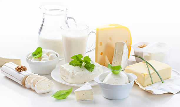 variedade de produtos lácteos - margarine dairy product butter close up imagens e fotografias de stock