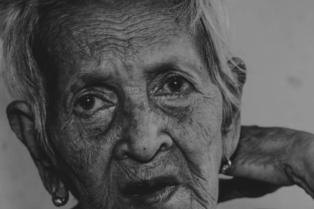 istock The old woman's felling lonely.(dementia and Alzheimer’s disease) 1549771789