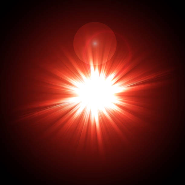 istock Abstract explosion of bright lines with light in the center. 1549876045