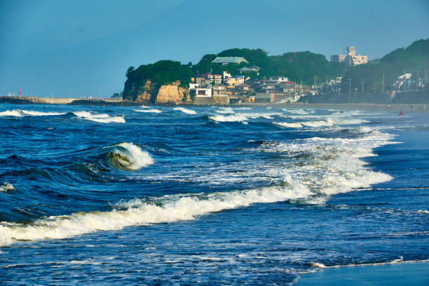 istock Scenic view of beach during sunrise 1549876570