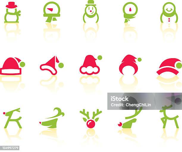 Variété De Noël Iii Icônessérie Simple Vecteurs libres de droits et plus d'images vectorielles de Accessoire vestimentaire pour le cou - Accessoire vestimentaire pour le cou, Adulte, Balle ou ballon