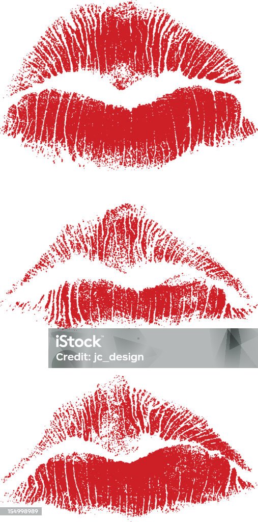 Red Lippen - Lizenzfrei Lippenstift Vektorgrafik