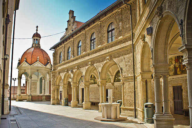 istock Mary of Bistrica shrine architecture 154999044