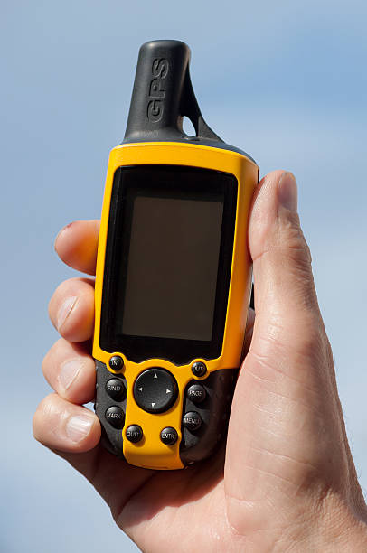 istock GPS Navigator in the hand 154999389