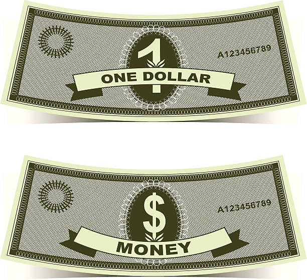 Money vector art illustration