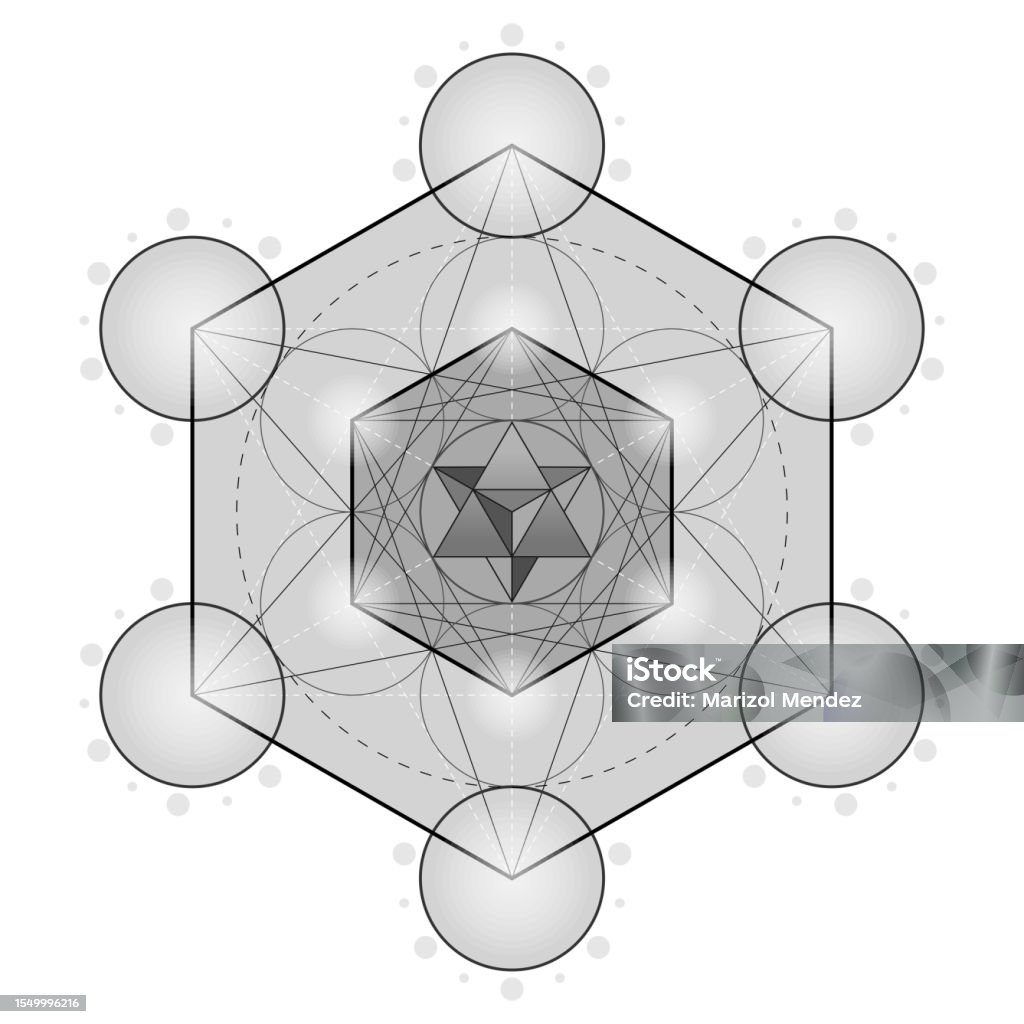 Metatron Spell Metatron Symbol Vector Design Stock Illustration - Download Image Now ...