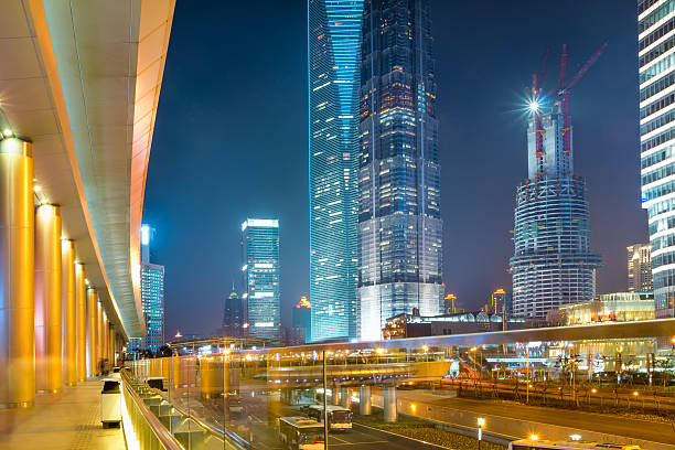 istock panorama of Shanghai 155001774