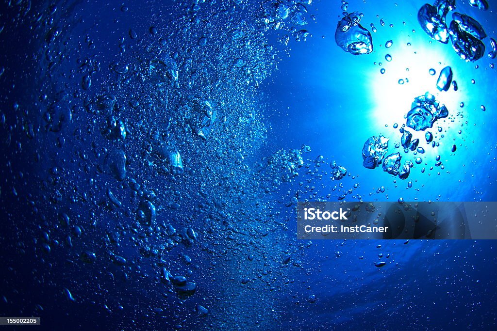 Le bolle - Foto stock royalty-free di Mare