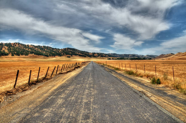 istock Country Road in California (HDR) 155003920