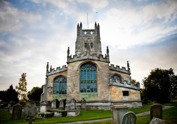 Stow on the Wold St Edward's Church in the Cotswolds Gloucestershire of England UK