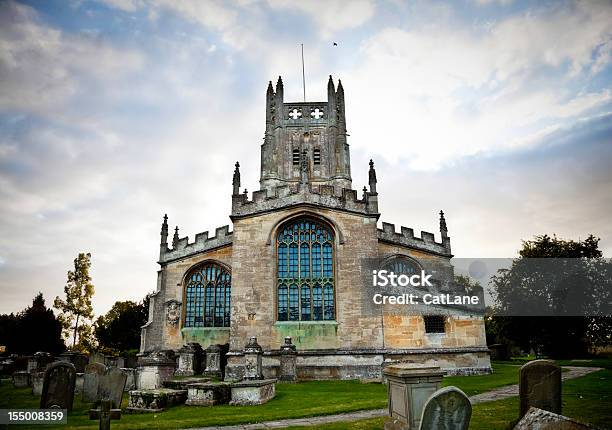 Medieval English Church Stock Photo - Download Image Now - Fairford, Gloucestershire, Ancient