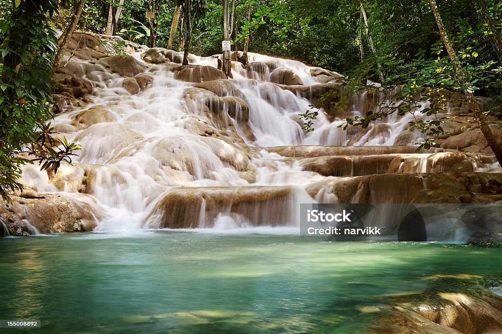 Dunns River Falls  Jamaica Stock Photo