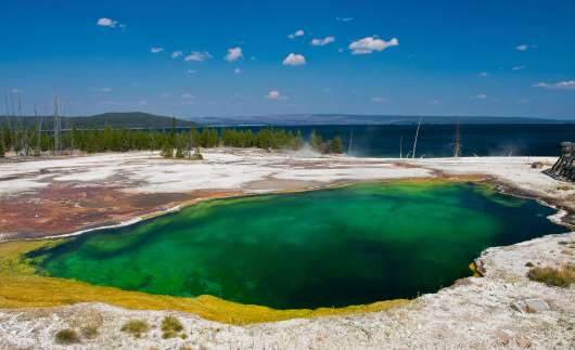 Abyss Pool in Yellowstone National Park