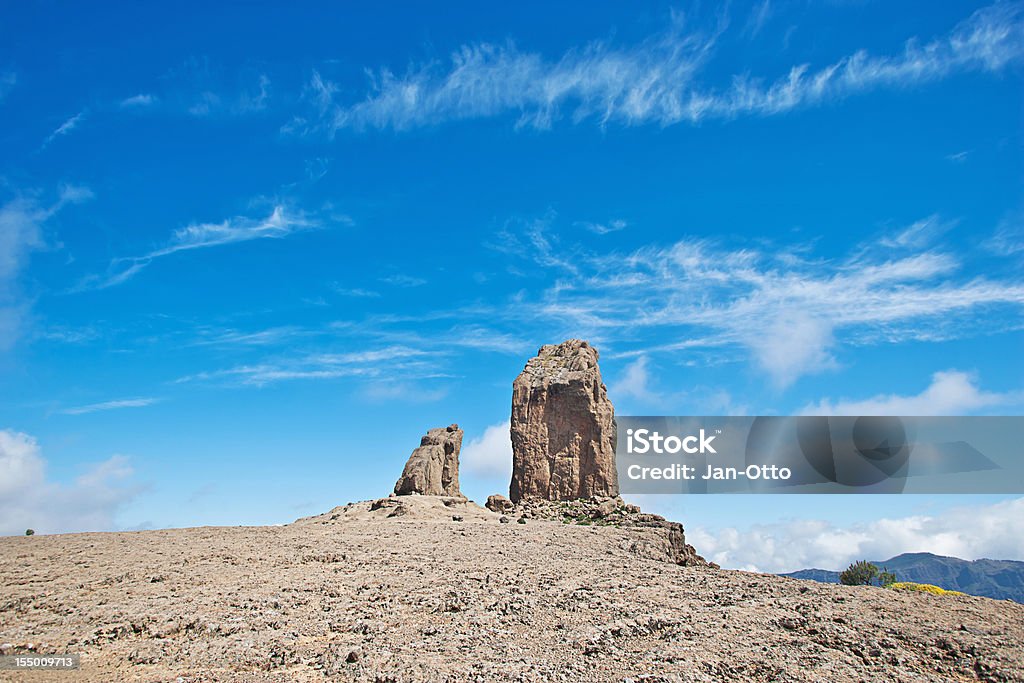 Roque Nublo auf Gran Canaria - Lizenzfrei Atlantikinseln Stock-Foto