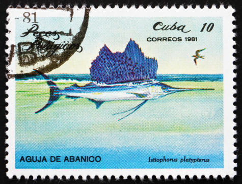 Cancelled Stamp From The USSR Featuring The Caucas Mountains