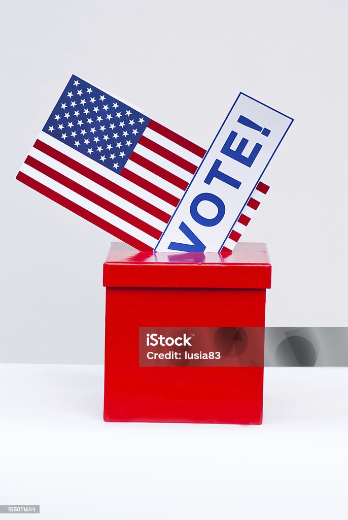 Votação de Eleição Presidencial - Royalty-free EUA Foto de stock