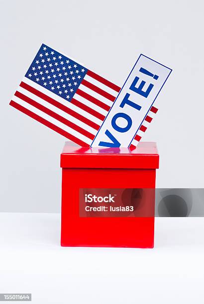 Votação De Eleição Presidencial - Fotografias de stock e mais imagens de EUA - EUA, Eleições gerais, Bandeira