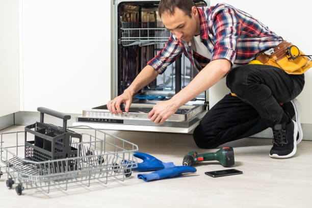 istock Dishwasher Repairing. High quality photo 1550121990
