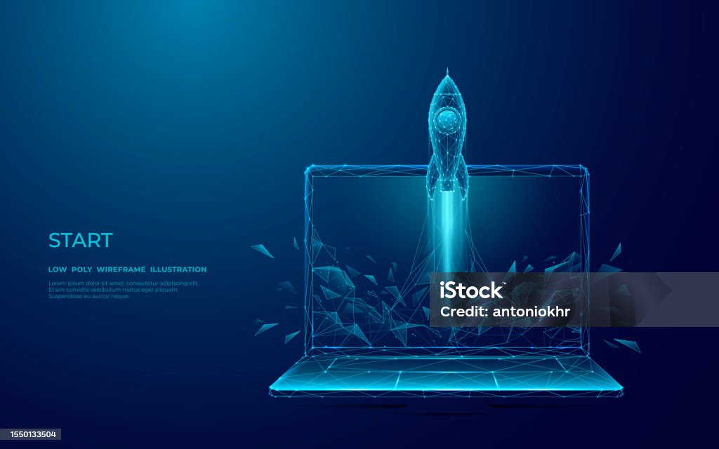 Rocket Monitor Rocket And Monitor Stock Illustration - Download Image Now - Web Page ...
