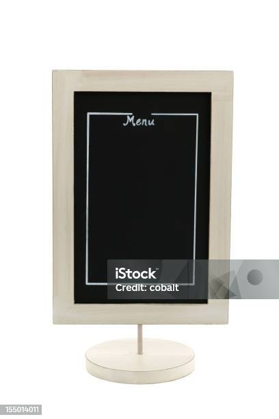 Menu Blackboard Stock Photo - Download Image Now - Black Color, Chalkboard - Visual Aid, Color Image