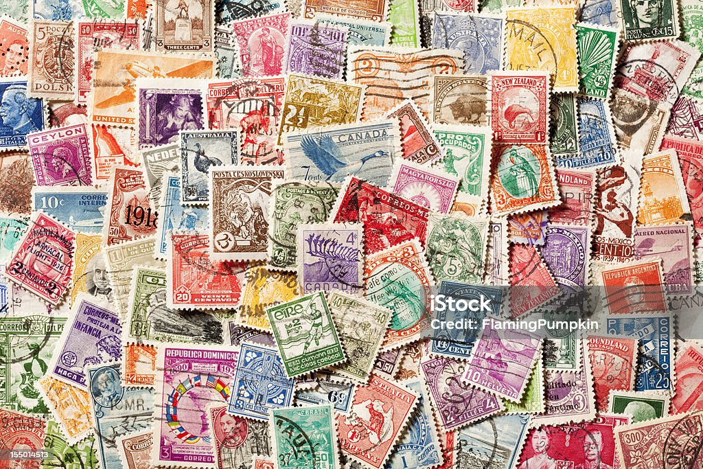 Background of old, canceled Postage Stamps. XXXL Collage of old canceled postage stamps from around the world - very colorful background. Stamps are from the late 1920's to the early 1930's.

[url=http://www.istockphoto.com/search/lightbox/10520665#1dd85c45]
[IMG]http://i658.photobucket.com/albums/uu308/davidjames08/PostCards_Stamps-GreenTop.jpg[/IMG][/URL] [url=http://www.istockphoto.com/file_search.php?action=file&lightboxID=5594515] [IMG]http://i658.photobucket.com/albums/uu308/davidjames08/Backgrounds-GreenTop.jpg[/IMG][/URL] Postage Stamp Stock Photo