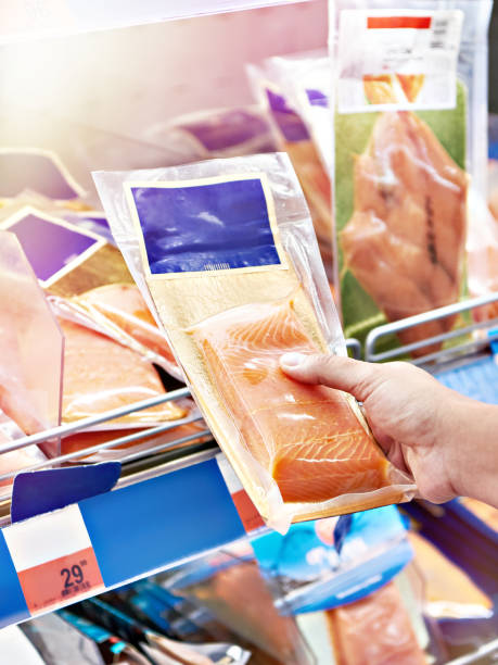 istock Bayer with salmon fish in store 1550150974