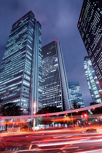 istock Shinjuku Crossing and Skyscrapers 155015322