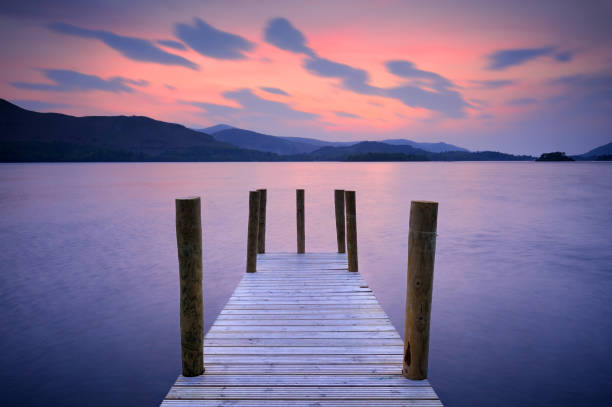istock Derwent Water Sunset, Lake District National Park 155015929