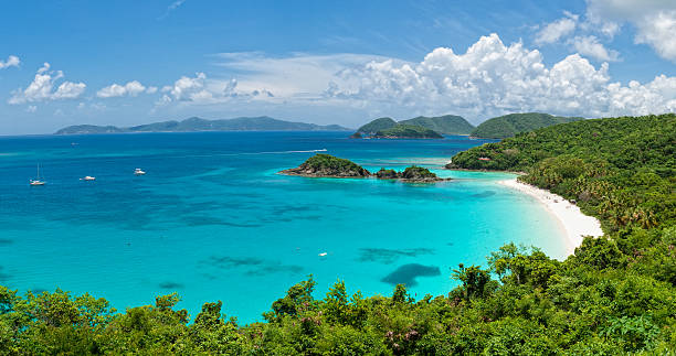 istock Tropical Island Bay Paradise 155016061