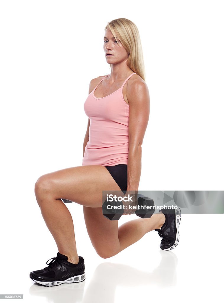 Mulher de fitness - Foto de stock de Figura para recortar royalty-free