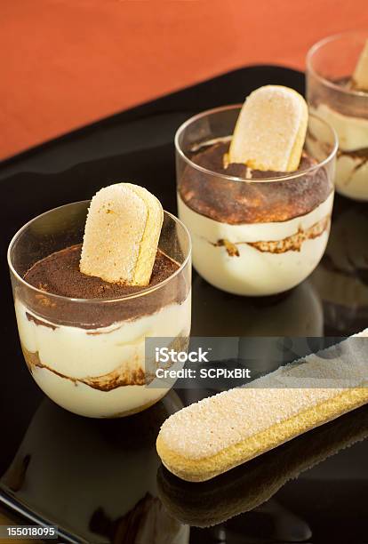 Traditional Italian Dessert Tiramisu Dessert Stock Photo - Download Image Now - Backgrounds, Baked Pastry Item, Brown