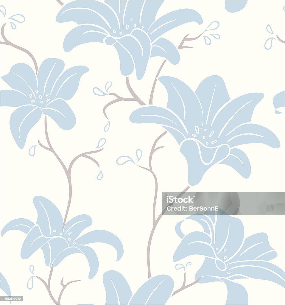 Floral seamless pattern - Vetor de Padrão royalty-free