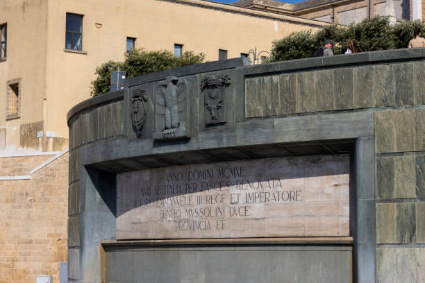 istock Monument for the italian king and the Duce 1550248447