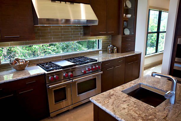 Modern Kitchen stock photo