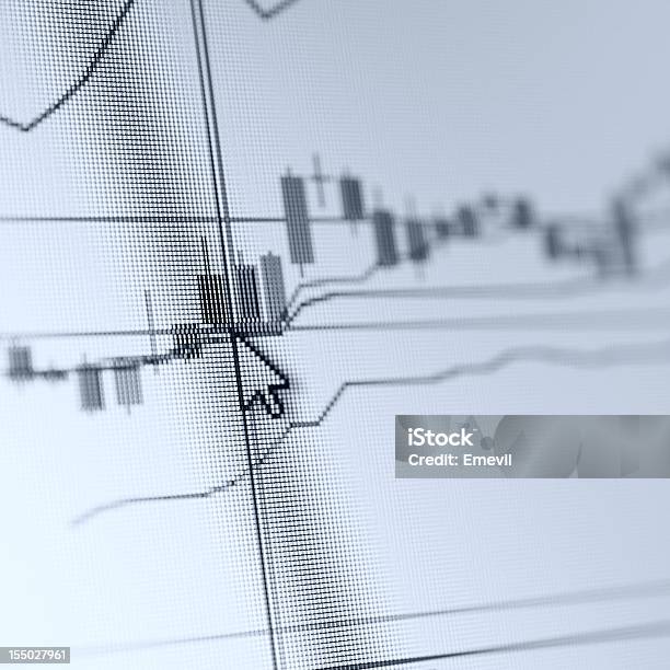 주식 시장 그래프 컴퓨터 모니터의 0명에 대한 스톡 사진 및 기타 이미지 - 0명, 다이어그램, 데이터