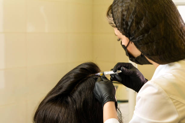 istock PRP therapy and plasma lift treatment 1550300821