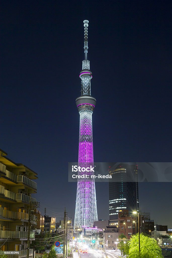 Tokyo Sky Tree - Foto de stock de Cidade royalty-free