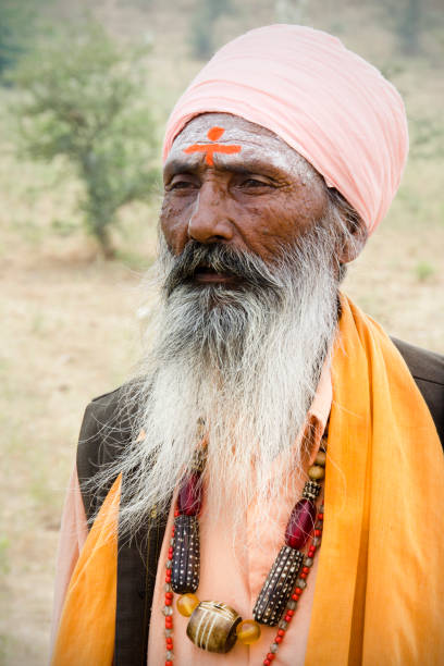 istock sadhu at Pushkar Camel Fair 155032229