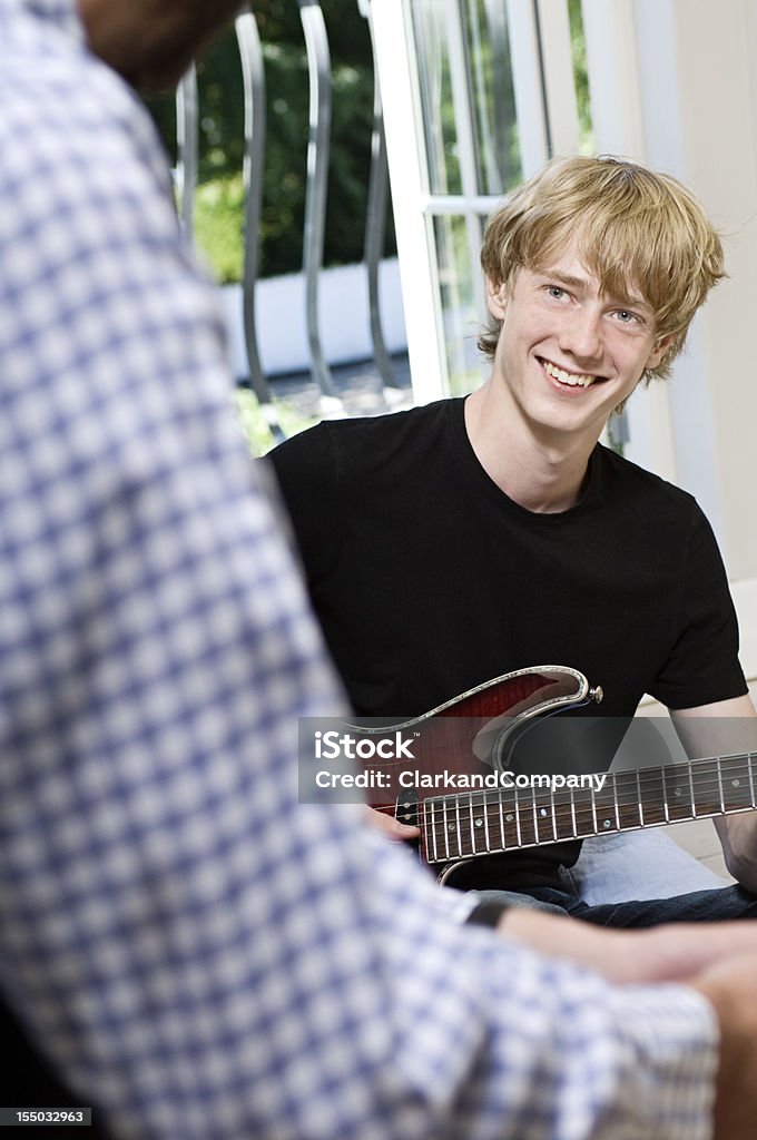 Guitar Lesson  Guitar Stock Photo
