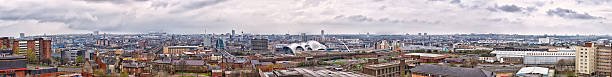 94 negapixel HDR cityscape panorama of Newcastle upon Tyne, shot from the 'Get Carter' car park in Gateshead. This was shot just before scheduled demolition of the car park on a public open day.