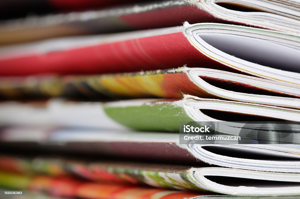 Revistas - Royalty-free Papel Foto de stock