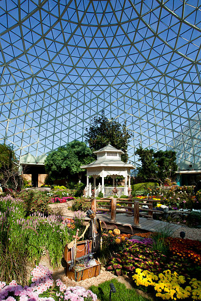 大型の温室 - large dome ストックフォトと画像