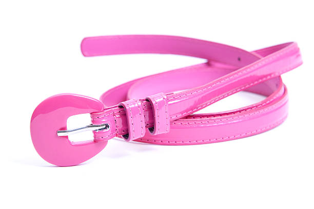 istock Slim, sleek pink belt 155036944