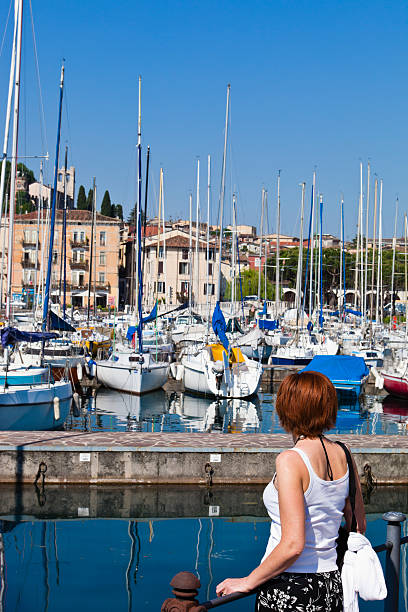 istock Old Harbor, Desenzano del Garda, Italy 155037273