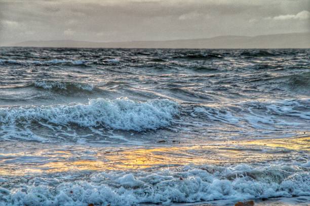 istock Dramatic Sunset, Sea scapes and coastal cloudscapes. 1550381749