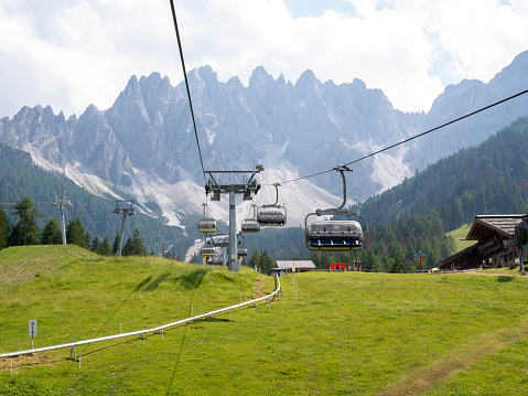 San Candido chairlift. Trentino Alto Adige