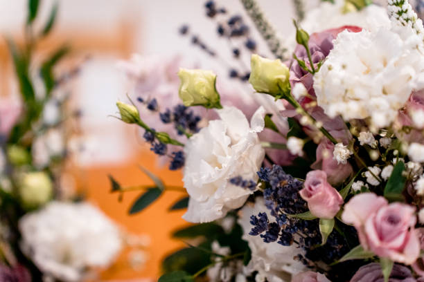 istock Wedding flowers at a wedding ceremony 1550464200