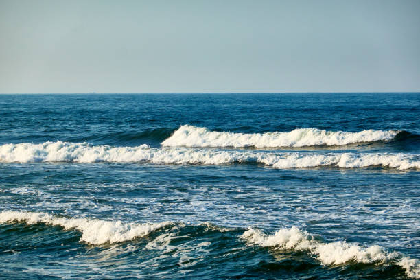istock Scenic view of ocean during sunrise 1550466366