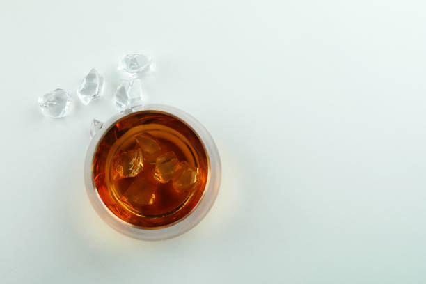 istock Concept of hard alcoholic drinks with cognac 1550466920