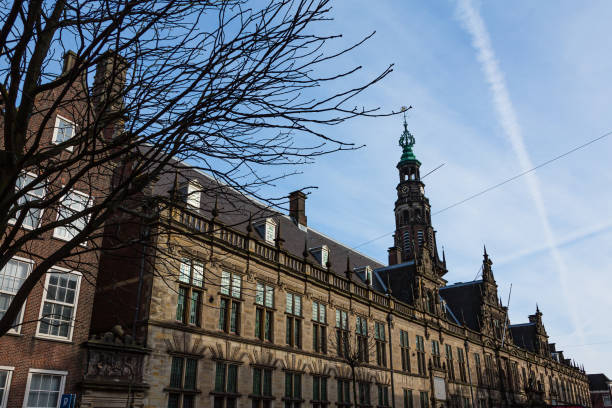 istock Leiden City Hall in Leiden, Netherlands 1550480942